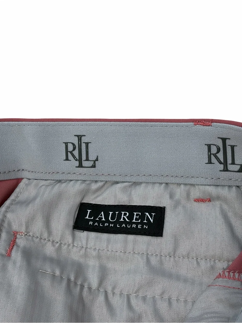 Lauren Ralph Lauren Pink Tapered Dress Pants Men’s 52x30 Dressy Performance
